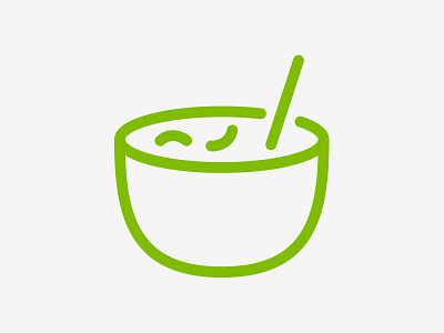 Mac N' Cheese bowl cheese icon line mac