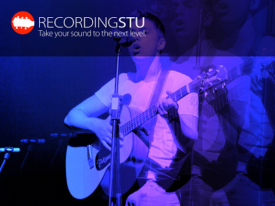 RecordingSTU audio branding logo record sound studio