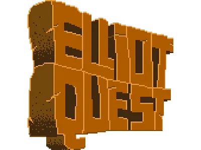 Elliot Quest Title game indie indie game video game zelda