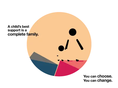 Complete Family. child support family inspiring mother motivation parent psa society support