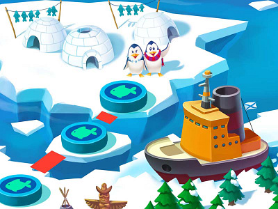 Pinguy map mobile pinguin runner