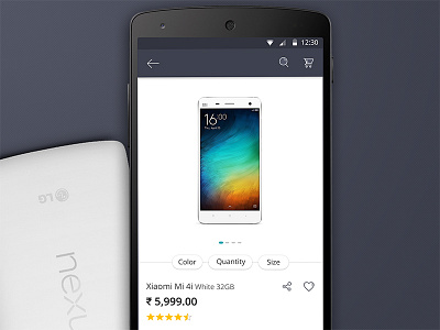 Product Detail ecommerce android app ecommerce app product detail product detail android screen shopping app shopping app android shopping app material design