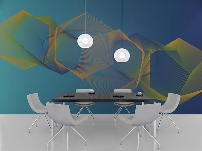 Pattern Design gradient pattern publication design shapes