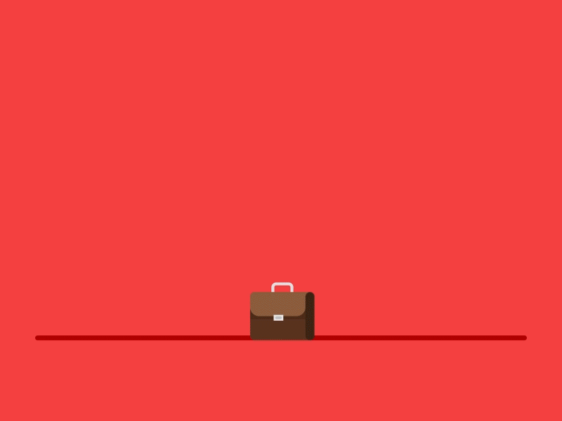 Mobile Office animation desk gif