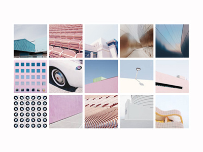 PANTONE | Geometric LA architecture geometry la pantone pantone 2016 pastel photo photography