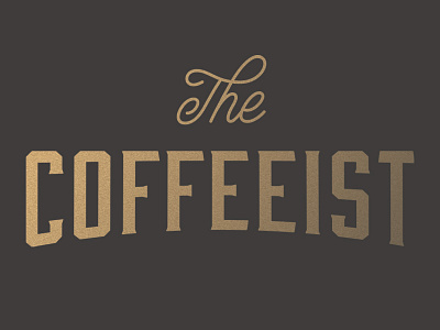 The Coffeeist coffee coffeeist elegant hight end logo overstock simple sophisticated texture the the coffeeist