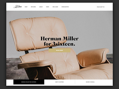 3sixteen – Home clothing eames ecommerce fashion herman homepage miller