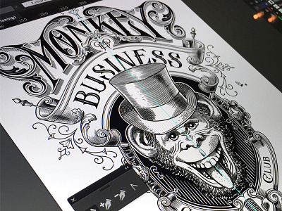 MB progress business logotype monkey schmetzer vector