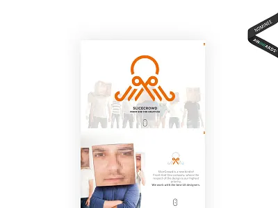 SliceCrowd.com design development front end full width slicecrowd