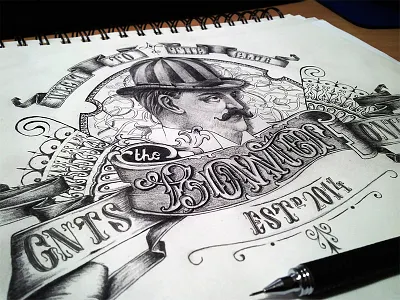 Handdrawn logotype drawing handlettering logo morawski typography