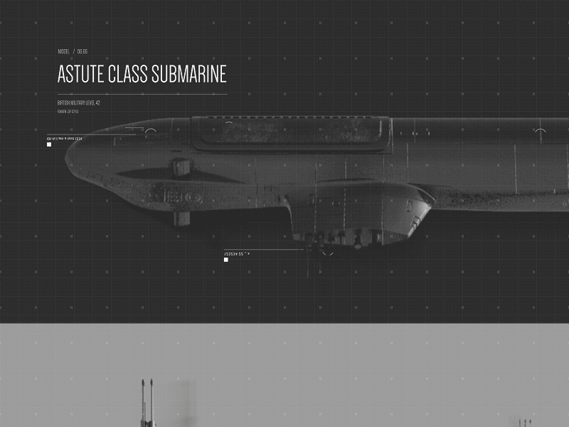 Astute Class Submarine _ Interface astute c4d class cook design interface kris motion octane submarine