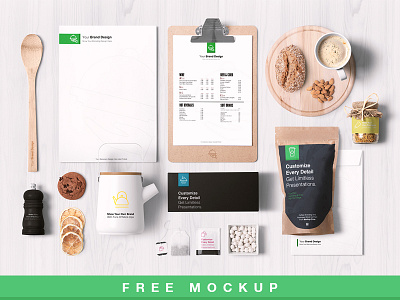 Free Mockup cafe coffee diy free free mockup logo mock up mockup mockups mockupzone package showcase