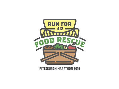 Nonprofit Mark food logo marathon mark pgh pittsburgh