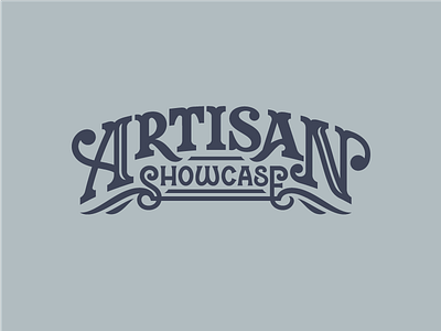 Artisan antique artisan custom hand lettering showcase type typography vintage