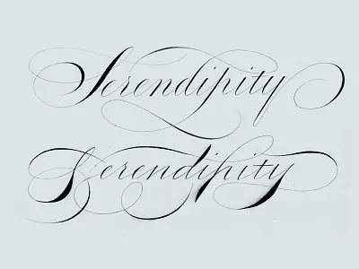 Serendipity calligraphy calligraphy and lettering artist calligraphy artist calligraphy logo et lettering evgeny tkhorzhevsky font hand lettering logo lettering artist lettering logo logo type