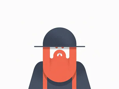 Pendleton adventure hippie illustration man