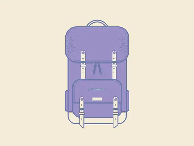 Dream Backpack 2d backpack flat flat design illustration