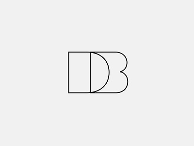 DB logo monogram