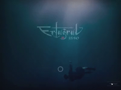 Ertugrul Movie Landing Page Animation animation design film movie turkish website