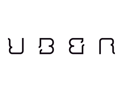 Uber-gram ambigram hand lettering type typography