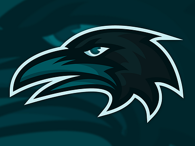 Gonzo gonzo illustration logo raven sports