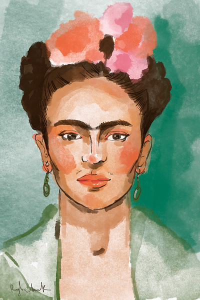 Frida Kalo illustration