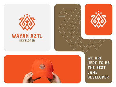 Wayan Aztl brand brand guide style brand guidelines branding branding identity design illustration logo logo design logodesign logotype minimal ui visual identity