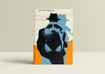 Dying detective abstract book book cover composition cover cover illustration design detective detective illustration graphic graphic design illustration laconic lines minimal poster print