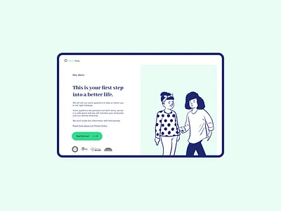 BetterHelp Redesign ui ui design ux design