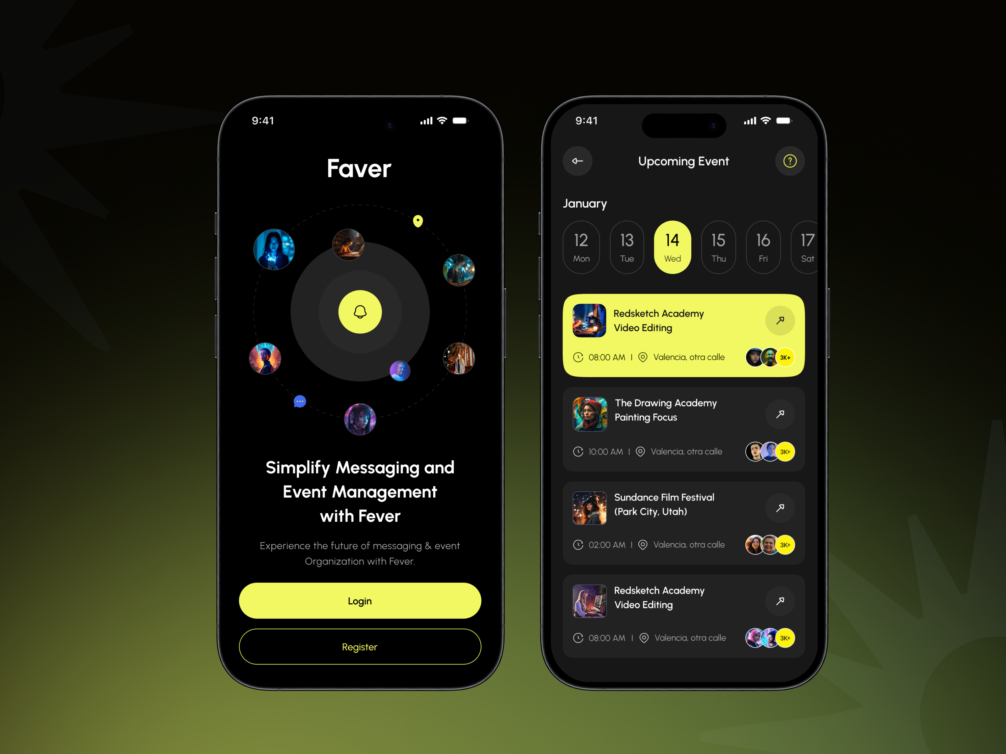 Event Management App Design by Md Abdur Rouf on Dribbble
