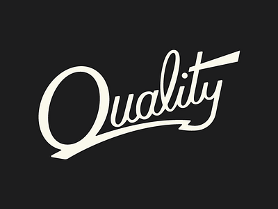 Quality Type lettering script sturdymfgco typography