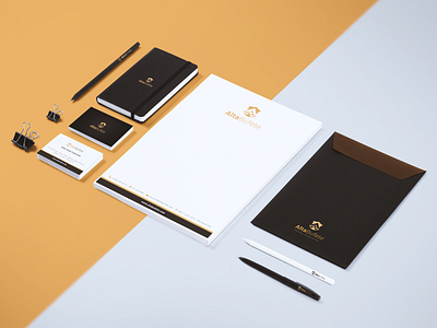 Corporate Identity Altabufete branding corporate identity identity lawyers firm logo stationery