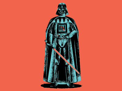 Darth Vader Update atst beep boop darth vader design farth vader illustration kylo ren painting r2 d2 starwars