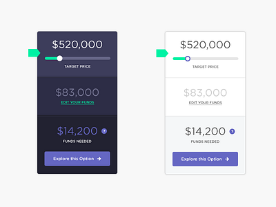 WIP - Mini Calculator calc calculator dashboard flow form numbers slide slider tarful ui ux wit