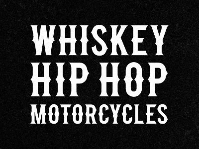 American Tuscan america download font free hip hop motorcycles tuscan type typography whiskey