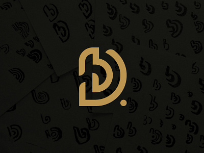 Personal branding letters logo