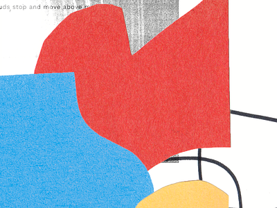 just collage cut paper texture