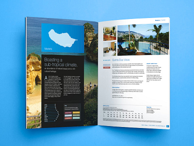 Holiday Brochure Spread brochure double page spread dps holidays print spread