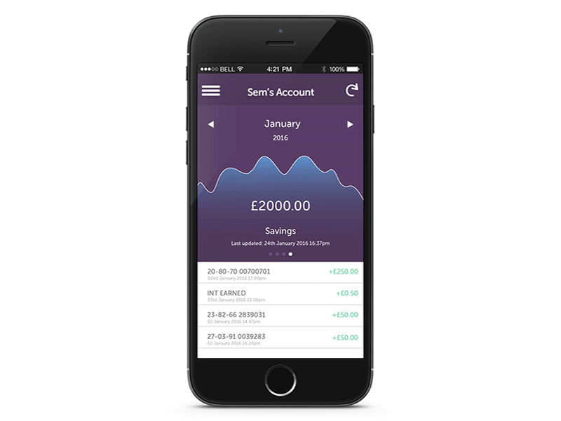 Payment UI app banking biometrics interaction design ios ui ux