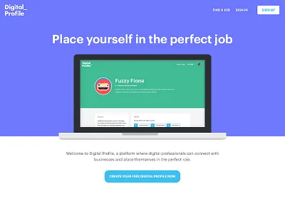 About Us Page design digital profile flat design illustration profile start up ui ui design