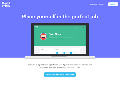 About Us Page design digital profile flat design illustration profile start up ui ui design