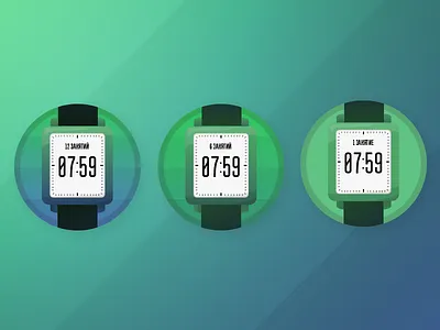Achievement "time to come" achievement clock icon pebble time