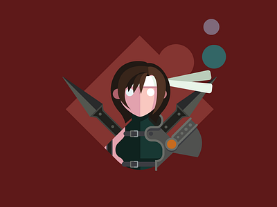 Yuffie - FFVII Design Series ffvii final fantasy gaming video games yuffie