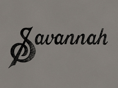 Savannah Sketch handlettering lettering savannah sketch type typography