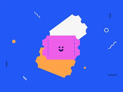 Dribbble Invite character dribbble invite ticket
