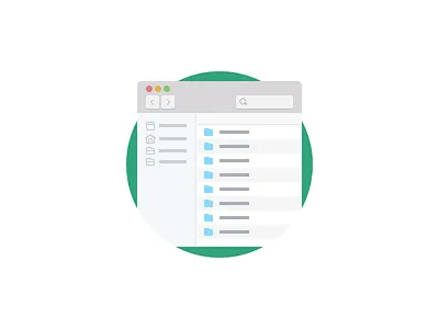 Just playing around... circle finder icon icons illustration os x