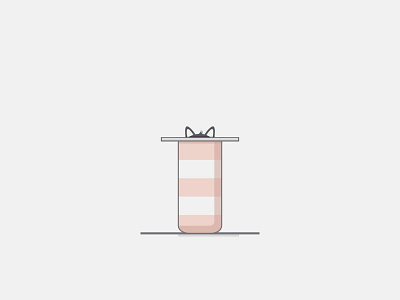 Cat In The Hat animal cat cat in the hat cute dr seuss dropbox dropboxy flat flat illustration fun illustration vector