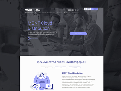 Mont cloud distribution clouds saas web design