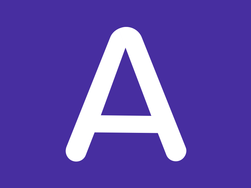 Animated A a animated animated typeface letter proxima nova proxima nova soft