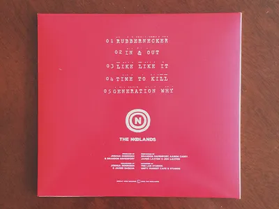 Generation Why (EP Cover) III cd ep package print record the noolands